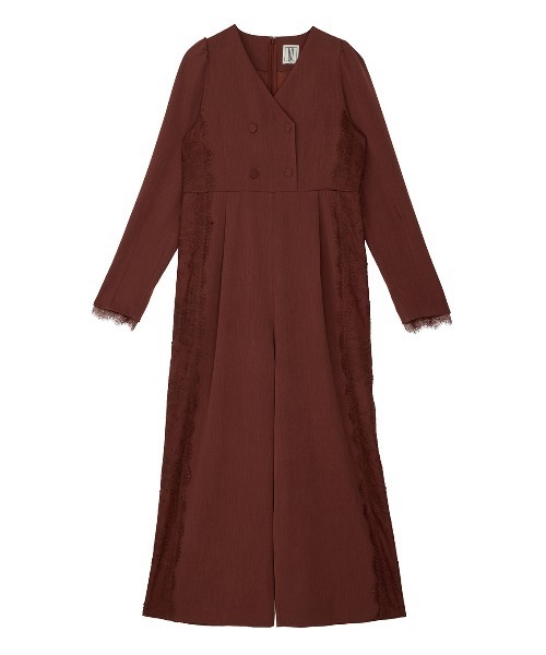 Ameri（アメリ） パンツドレス UND TAKE ON LACE ROMPERS : ZOZOTOWN