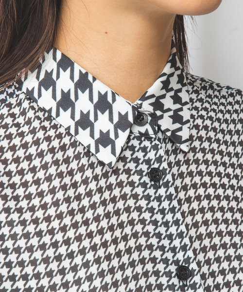 「NARACAMICIE」 7分袖シャツ L ホワイト レディース_画像9