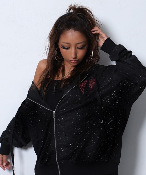 BLACK QUEEN（ブラッククイーン） セットアップ 「BLACKQUEEN」ラメ