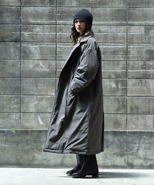 funda mine ダウンコート ダウンジャケット UNISEX 2WAYロングダウン