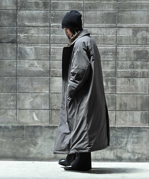 funda mine ダウンコート ダウンジャケット UNISEX 2WAYロングダウン