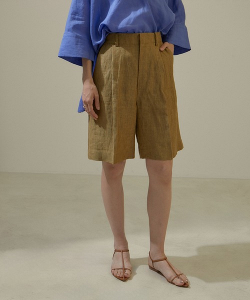 「SALON adam et rope'」 ハーフパンツ M ベージュ系その他 レディース