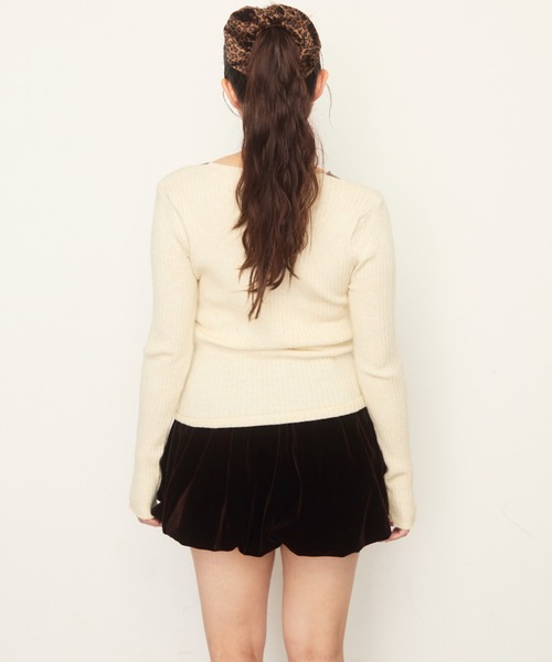 Nadana スカート ベロアバルーンスカート : ZOZOTOWN Yahoo!店 - 通販