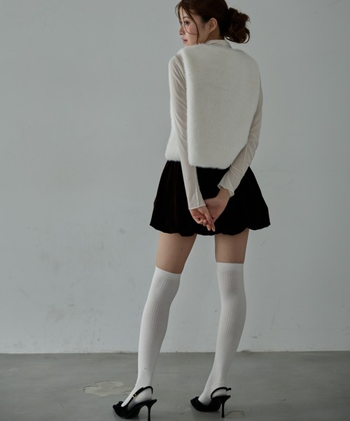 Nadana スカート ベロアバルーンスカート : ZOZOTOWN Yahoo!店 - 通販