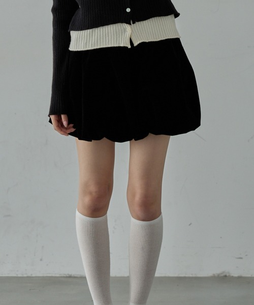 Nadana スカート ベロアバルーンスカート : ZOZOTOWN Yahoo!店 - 通販