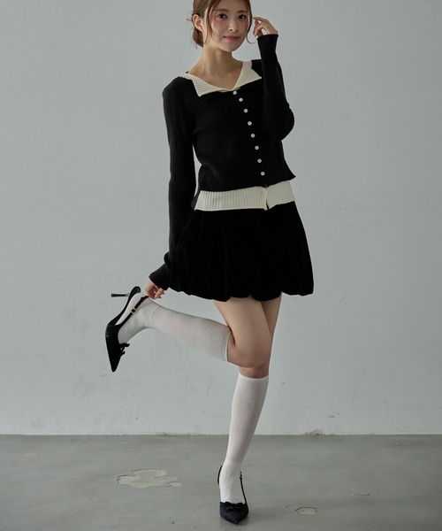 美品　Rene　ベロアバルーンスカート Nadana スカート ベロアバルーンスカート : ZOZOTOWN Yahoo!店 - 通販