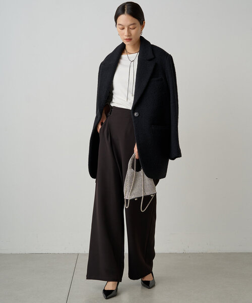 Loungedress（ラウンジドレス） テーラードジャケット FREE ブラック