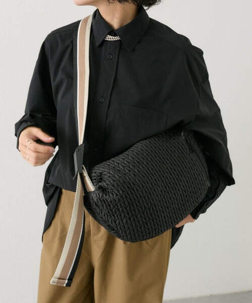 ear PAPILLONNER（イア パピヨネ） ショルダーバッグ FREE ブラック