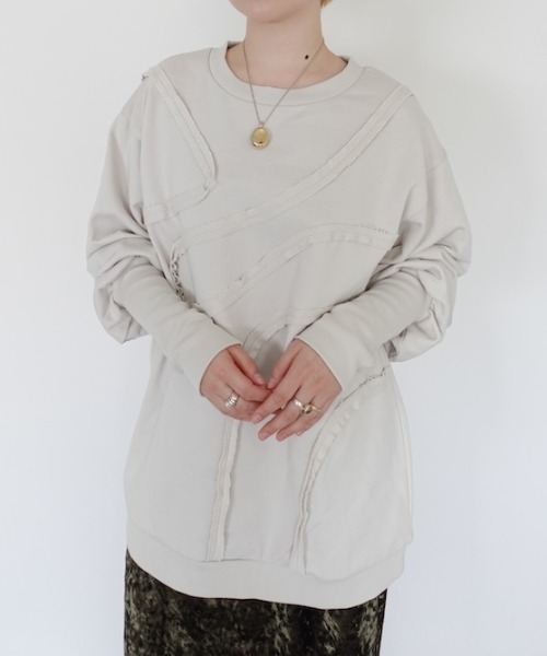 sahara（サハラ） トレーナー スウェット Curve Design Sweat/カーブ 