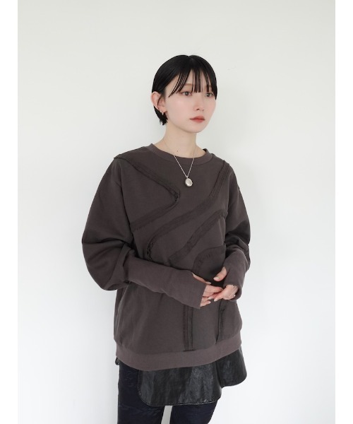 sahara（サハラ） トレーナー スウェット Curve Design Sweat/カーブ 
