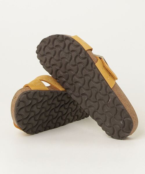 「BIRKENSTOCK」 フラットサンダル 37 イエロー レディース_画像3