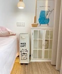 収納 CATデザインキャスター付きスリム収納バ...の詳細画像2