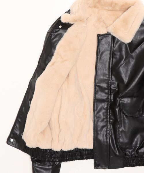 「Dream garden」 ブルゾン FREE ブラック レディース_画像3