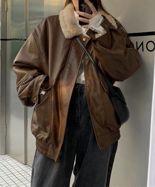 「Dream garden」 ブルゾン FREE ブラック レディース_画像5