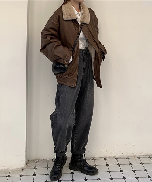 「Dream garden」 ブルゾン FREE ブラック レディース_画像9