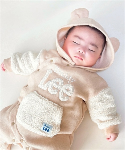 Buddy Lee（バディリー） ベビー服 ロンパース 「Buddy Lee」裏起毛