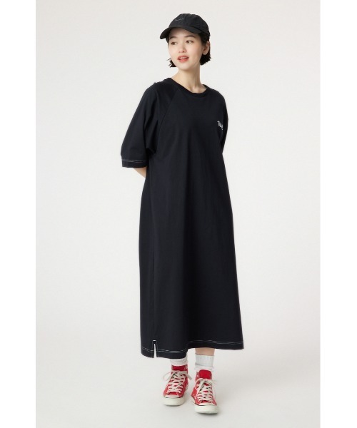 「RODEO CROWNS WIDE BOWL」 半袖ワンピース FREE ブラック レディース_画像9