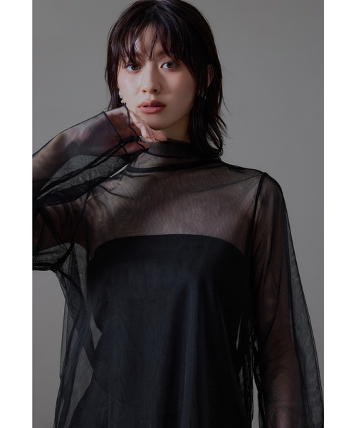 niana（ニアナ） tシャツ チュールレイヤードトップス 結婚式 成人式