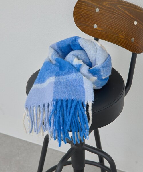 美品♡GALLARDAGALANTEマフラー GALLARDAGALANTE（ガリャルダガランテ） ストール マフラー ブークレー