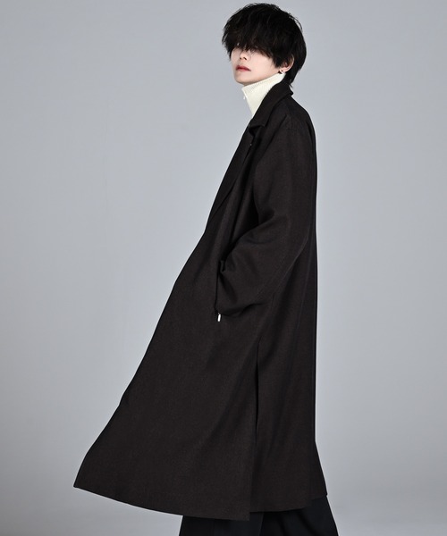 ADRER（アドラー） チェスターコート L ブラウン メンズ : ZOZOTOWN