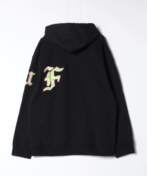 HUF（ハフ） プルオーバーパーカー X-LARGE ブラック メンズ