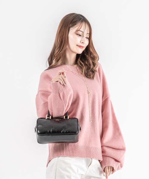 極美品✨️CHRISTIAN VILLA ミニボストンバッグ ショルダーバッグ CHRISTIAN VILLA（クリスチャンヴィラ） ボストンバッグ 「CHRISTIAN