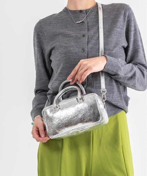 極美品✨️CHRISTIAN VILLA ミニボストンバッグ ショルダーバッグ CHRISTIAN VILLA（クリスチャンヴィラ） ボストンバッグ 「CHRISTIAN