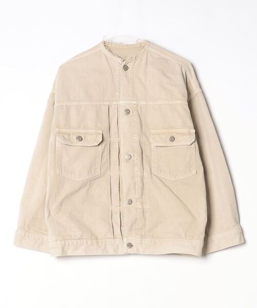 IENA（イエナ） デニムジャケット 38 ベージュ レディース : ZOZOTOWN