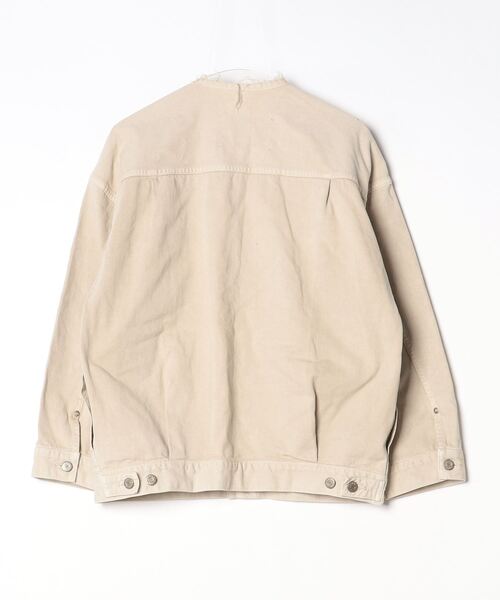 IENA（イエナ） デニムジャケット 38 ベージュ レディース : ZOZOTOWN