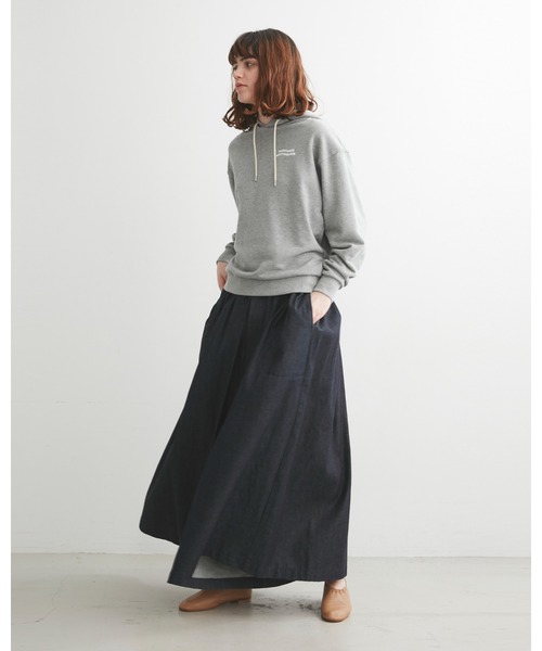 「Traditional Weatherwear」 プルオーバーパーカー S グレー レディース_画像7