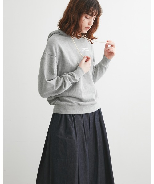 「Traditional Weatherwear」 プルオーバーパーカー S グレー レディース_画像9