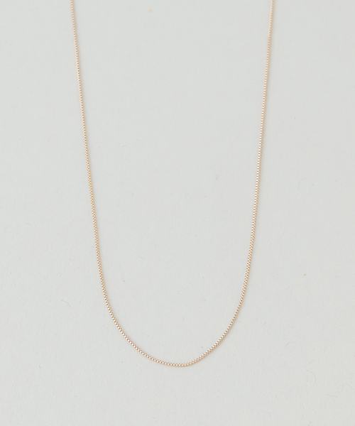 ネックレス SLOBE ベネチアンチェーンネックレス K10 レディースの画像