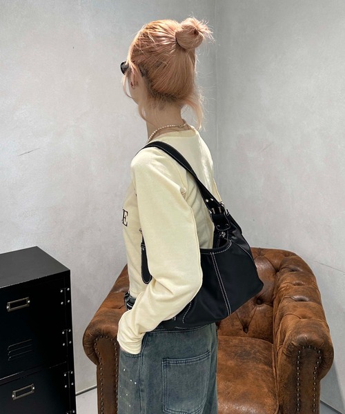 「sedacle girl」 スウェットカットソー FREE アイボリー レディース_画像3