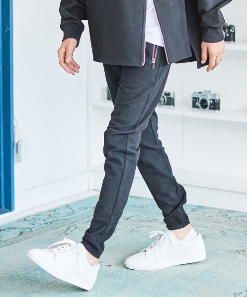 「CAMBIO」 イージーパンツ M グレー メンズ_画像2