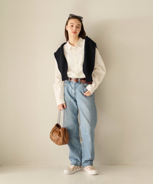 「TINA：JOJUN」 トートバッグ F ブラウン レディース_画像6