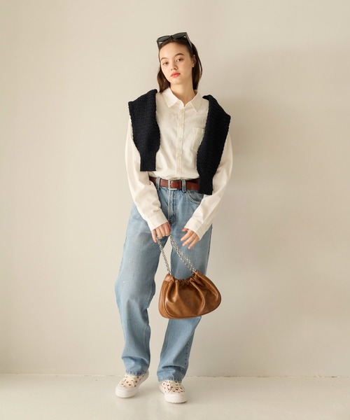 「TINA：JOJUN」 トートバッグ F ブラウン レディース_画像7