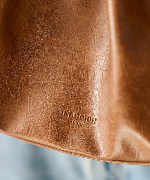 「TINA：JOJUN」 トートバッグ F ブラウン レディース_画像9