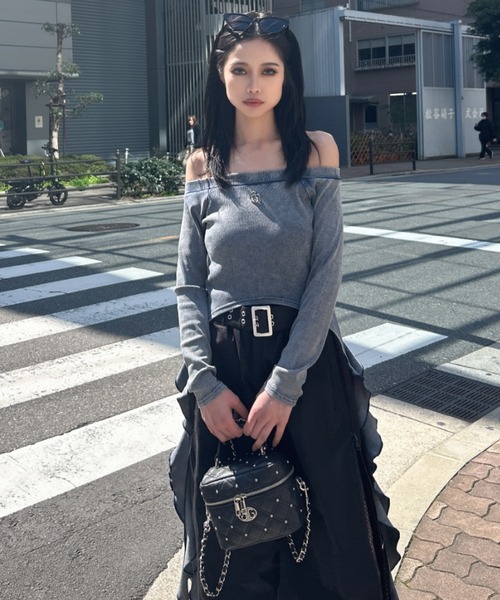GYDA★ ラインストーンキルティングBAG GYDA（ジェイダ） ショルダーバッグ バッグ 「ZOZO限定！！」ライン