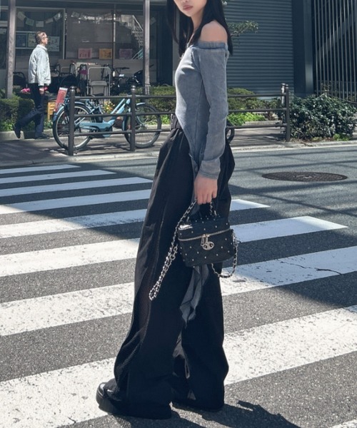 【♡♡Radyᒼᑋªⁿ♥︎♡♡】キルティングストーンショルダーBAG GYDA（ジェイダ） ショルダーバッグ バッグ 「ZOZO限定！！」ライン
