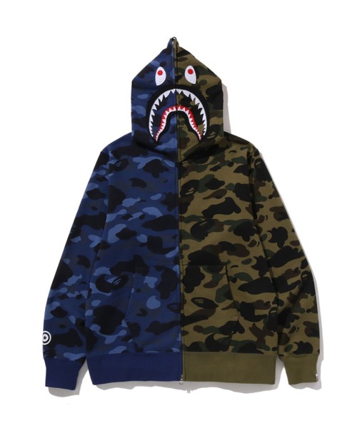 A Bathing Ape 青系カモフラ パーカー S 青US HIPHOP A・BATHING APE パーカー 【公式通販】