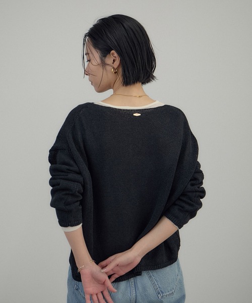 SALON adam et rope'（サロン アダム エ ロペ） ニット セーター