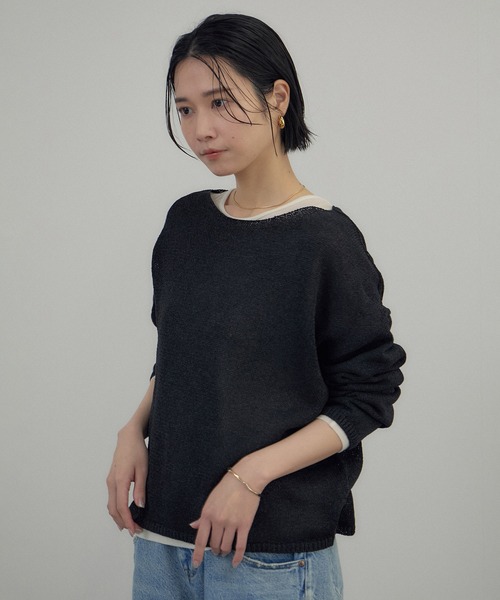 SALON adam et rope'（サロン アダム エ ロペ） ニット セーター