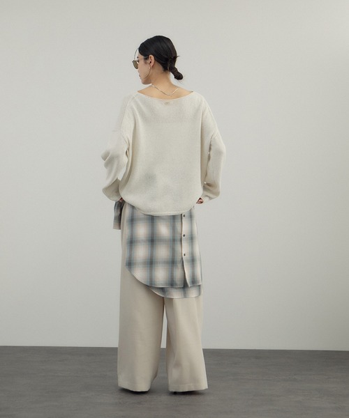 SALON adam et rope'（サロン アダム エ ロペ） ニット セーター