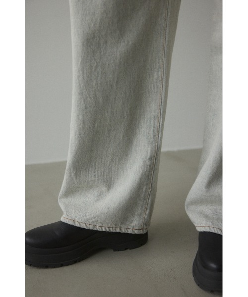 「BLACK BY MOUSSY」 デニムパンツ 1 ライトブルー レディース_画像9