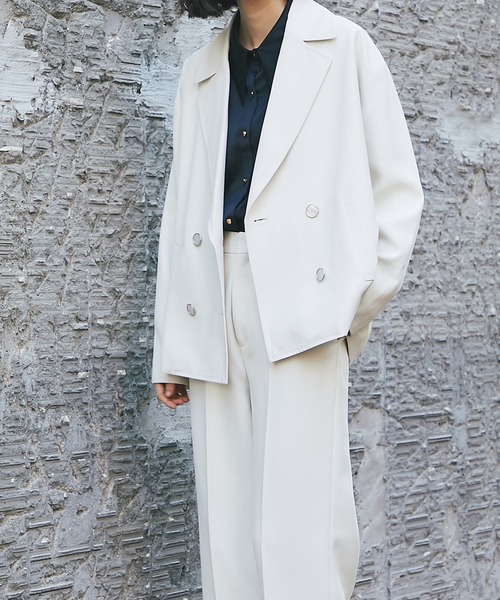 「SMILE ORCHID」 パンツスーツ M ブラウン レディース_画像4