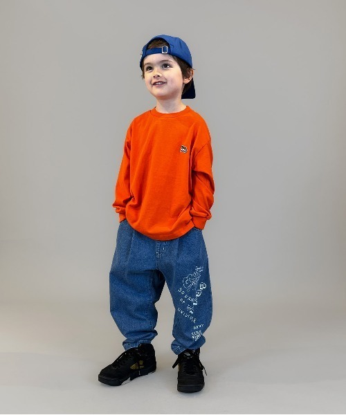 GROOVY COLORS（グルービーカラーズ） ワイドパンツ パンツ 8oz Denim