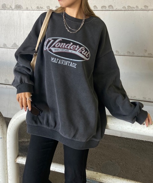 non-hedge（ノンヘッジ） トレーナー スウェット ブリーチロゴビッグ