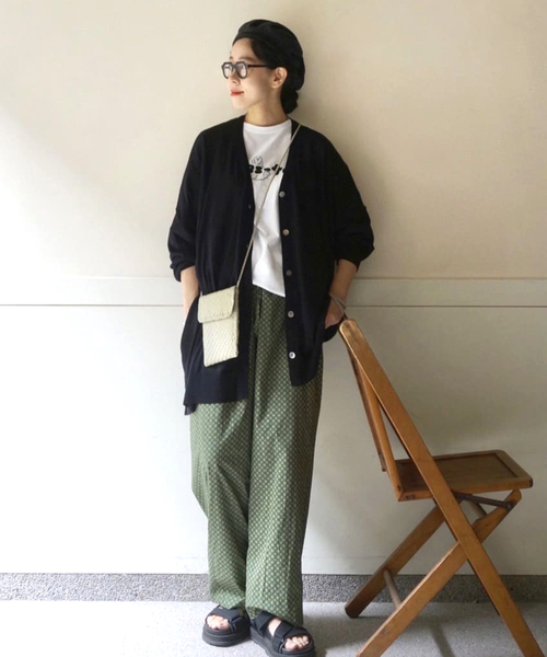 「JOURNAL STANDARD LUXE」 ニットカーディガン FREE ブルー レディース_画像2