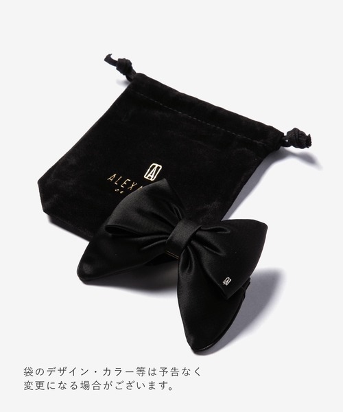 【値下げ】ALEXANDRE DE PARIS リボンヘアクリップ ALEXANDRE DE PARIS（アレクサンドル ドゥ パリ） ヘアクリップ