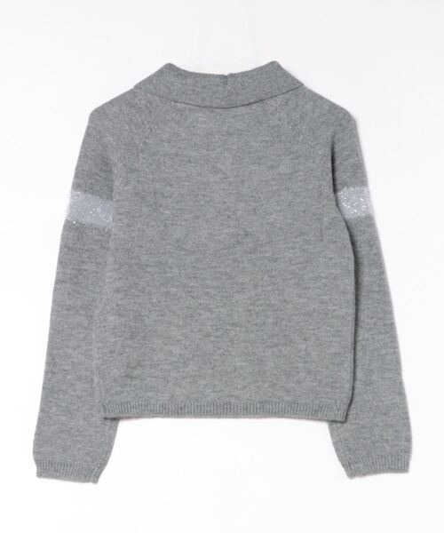 「TINA：JOJUN」 長袖ニット M グレー レディース_画像2